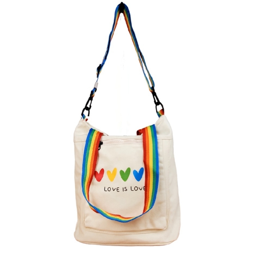 MOST WANTED Double Handle Tote Bag wRemovable Strap - Picture 2 of 4